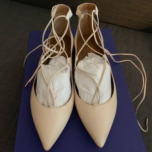 Aquazzura classic flats light pink